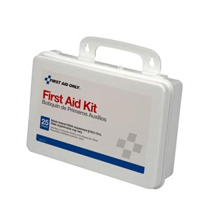 First Aid Only/Acme United First Aid Kits. First Aid Only 25Prson Plasticcs Custom Logo 48/Cs (Drop), Case