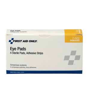 First Aid Only/Acme United Refill Items For Kits. Eye Pads W/Adhesive Strips4/Bx (Drop), Box