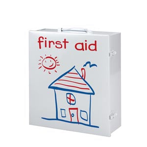 First Aid Only/Acme United First Aid Station - 3 Shelf. Station Metal 3Shelf Pediatric(Drop), Each
