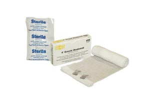 First Aid Only/Acme United Refill Items For Kits. Stretch Compressed Gauze Rl St4In 1/Bx (Drop), Box