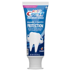 P&G Kid’S Crest Advanced 6+ Sugar + Bacteria Shield Toothpaste. Tbd-Toothpaste Crest Kids Advenamel+Cav Prot 4.1Oz 24/Cs, Case