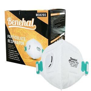 Medivena Benehal N95 Surgical Respirator. Mask N95 Surigical Respiratorfld W/Valve 10/Bx 20Bx/Cs (Nr), Case