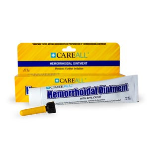 New World Imports Careall® Hemorrhoidal Ointment. Ointment Hemorrhoidal 2Ozw/Applicator 24/Bx 3Bx/Cs, Case