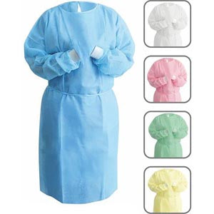 Dukal Unipack Personal Protection. Gown Isolation Sms Xl Wht10/Bg, Bag