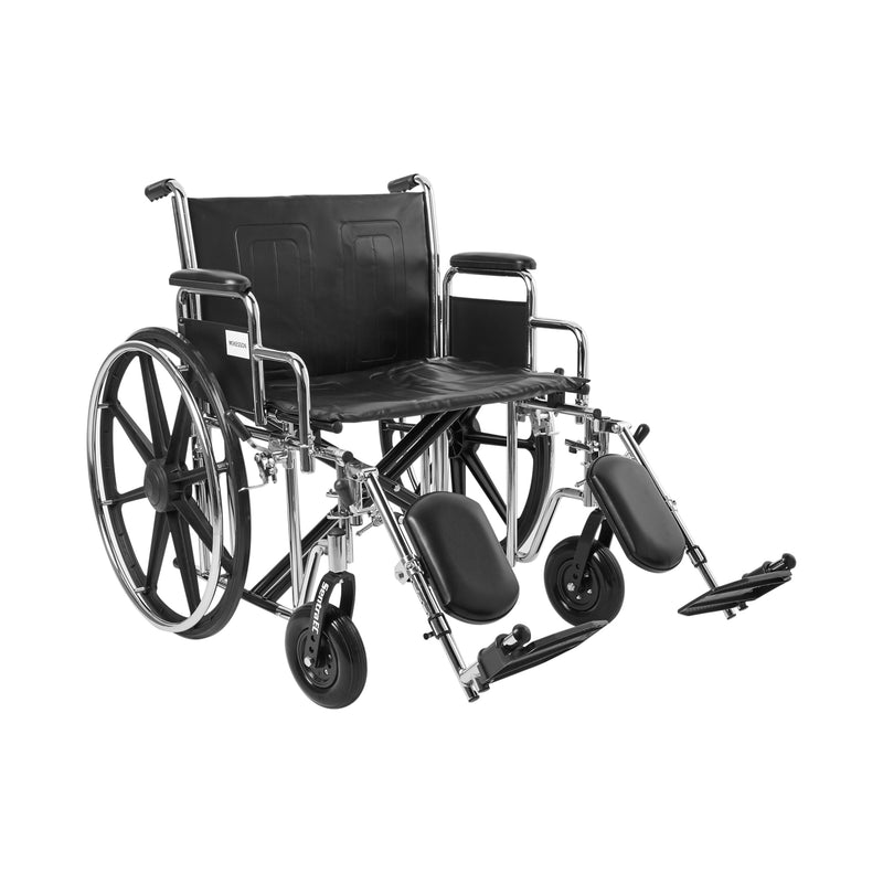 Mckesson Bariatric Wheelchair, 24-Inch Seat Width, Sold As 1/Each Mckesson 146-Std24Ecdda-Elr