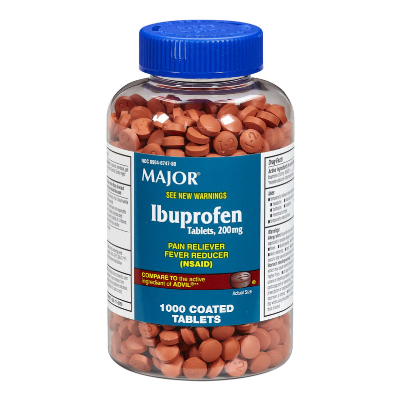 Major® Ibuprofen Pain Relief, Sold As 1/Bottle Major 00904674780