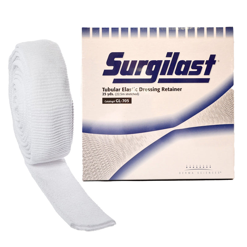 Surgilast® Elastic Net Retainer Dressing, Size 5, 25 Yard, Sold As 1/Roll Gentell Gl705