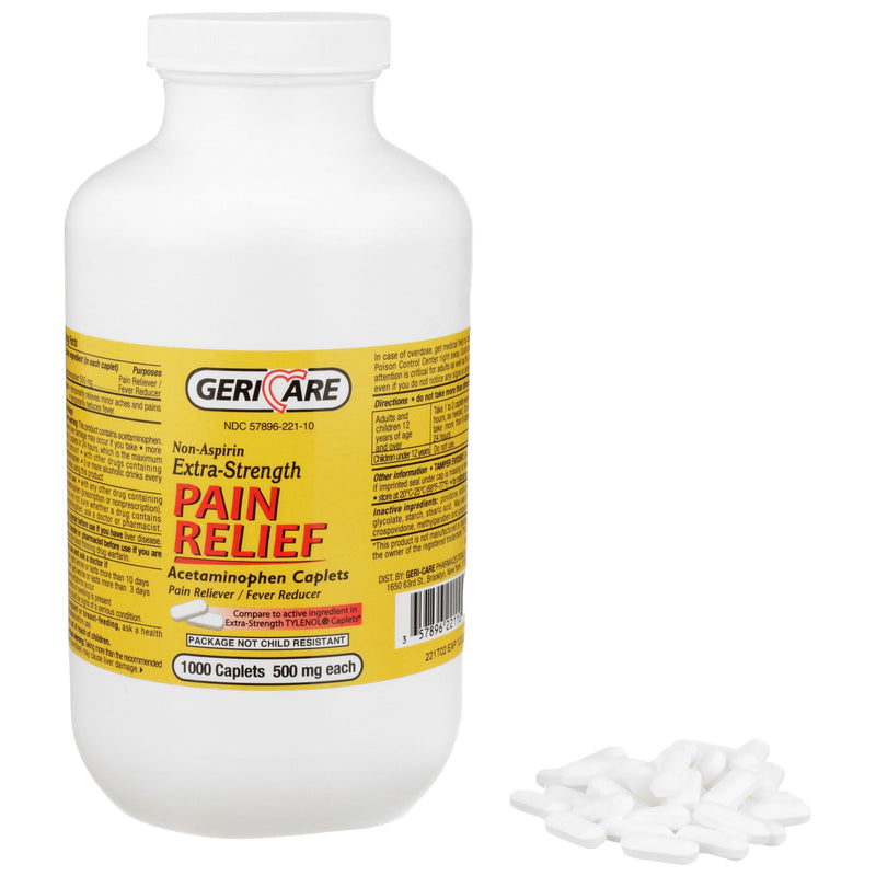 Geri-Care® Acetaminophen Pain Relief, Sold As 1/Bottle Geri-Care 221-10-Gcp