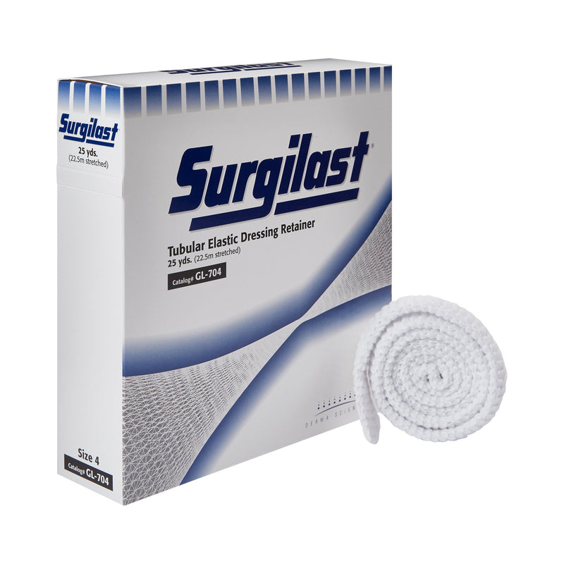 Surgilast® Elastic Net Retainer Dressing, Size 4, 25 Yard, Sold As 1/Roll Gentell Gl704