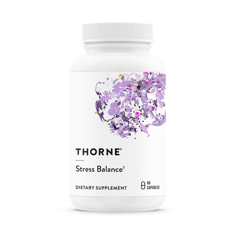 Supplement, Cap Stress Balance(60/Bt 12Bt/Cs), Sold As 1/Bottle Thorne Sg804