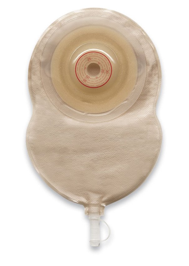 Esteem® + Flex One-Piece Drainable Opaque Urostomy Pouch, 7½ Inch Length, 3/8 To 1-11/16 Inch Stoma, Sold As 10/Box Convatec 421623
