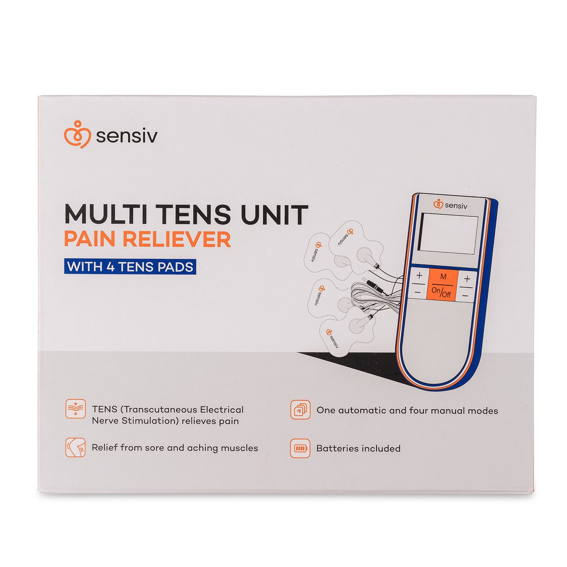 Sensiv Multi-Channel Pain Relief Tens Unit, Sold As 1/Each Acutens Sentensm