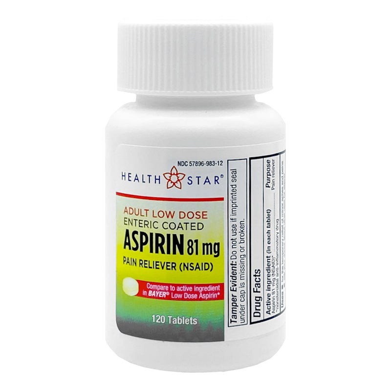 Health*Star® Aspirin, Sold As 12/Case Geri-Care 983-12-Hst