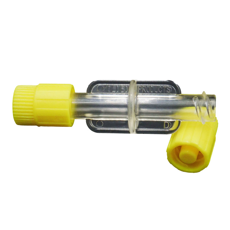 LUER ADAPTER 1.5 INCH L, MALE TO MALE, END CAPS, STERILE, SOLD AS 100/BAG, MOLDED MPC-150