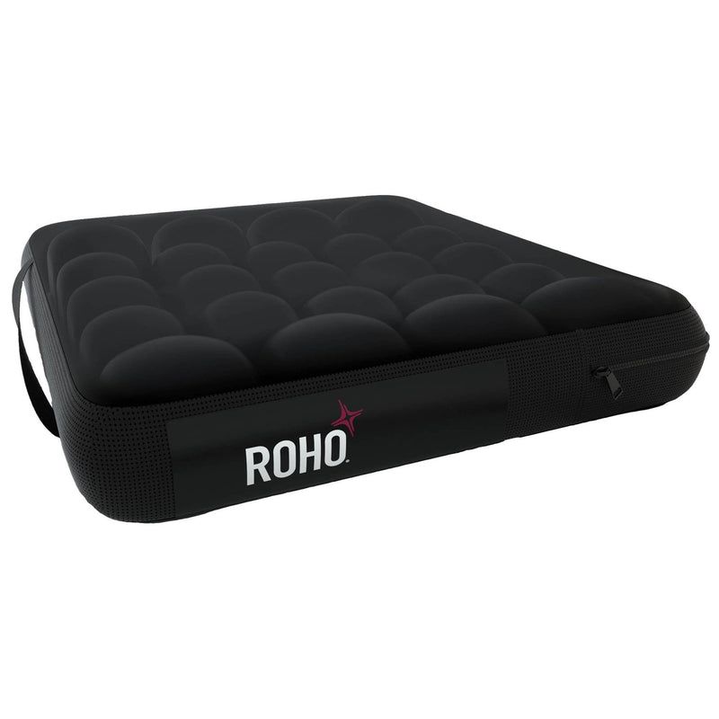 Roho® Mosaic® Seat Cushion, 18 In. W X 16 In. D X 3 In. H, Air Cells, Black, Inflatable, Sold As 1/Each Crown Mos1816Ca