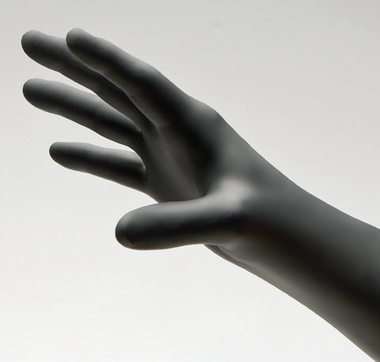 Nitriderm® Ultra Black Nitrile Exam Glove, Extra Small, Black, Sold As 100/Box Innovative 187050