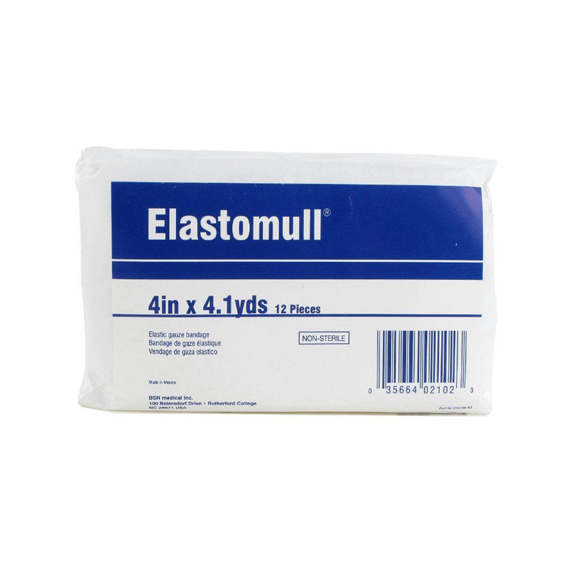CONFORMING BANDAGE ELASTOMULL® POLYESTER   RAYON 4 INCH X 4-1 10 YARD ROLL SHAPE STERILE, SOLD AS 12/BOX, BSN 02071001
