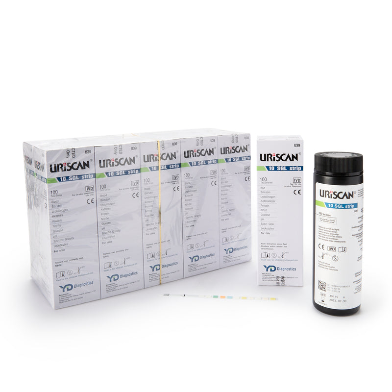 Uriscan® Urine Test Strip, Sold As 10/Case Biosys U39