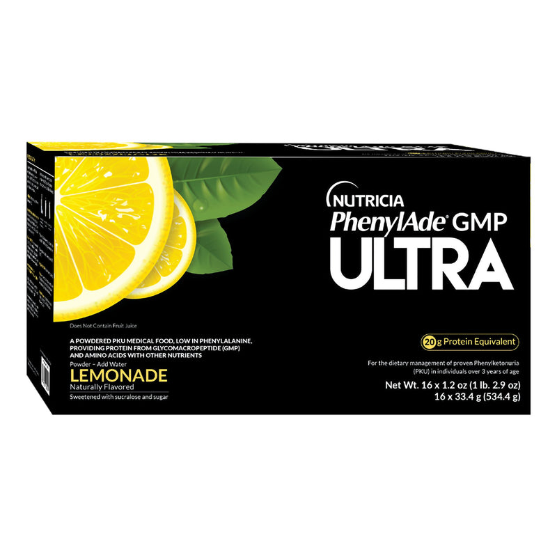 Phenylade, Gmp Supplement Ultra Lemonade (16/Cs), Sold As 16/Case Nutricia 160058