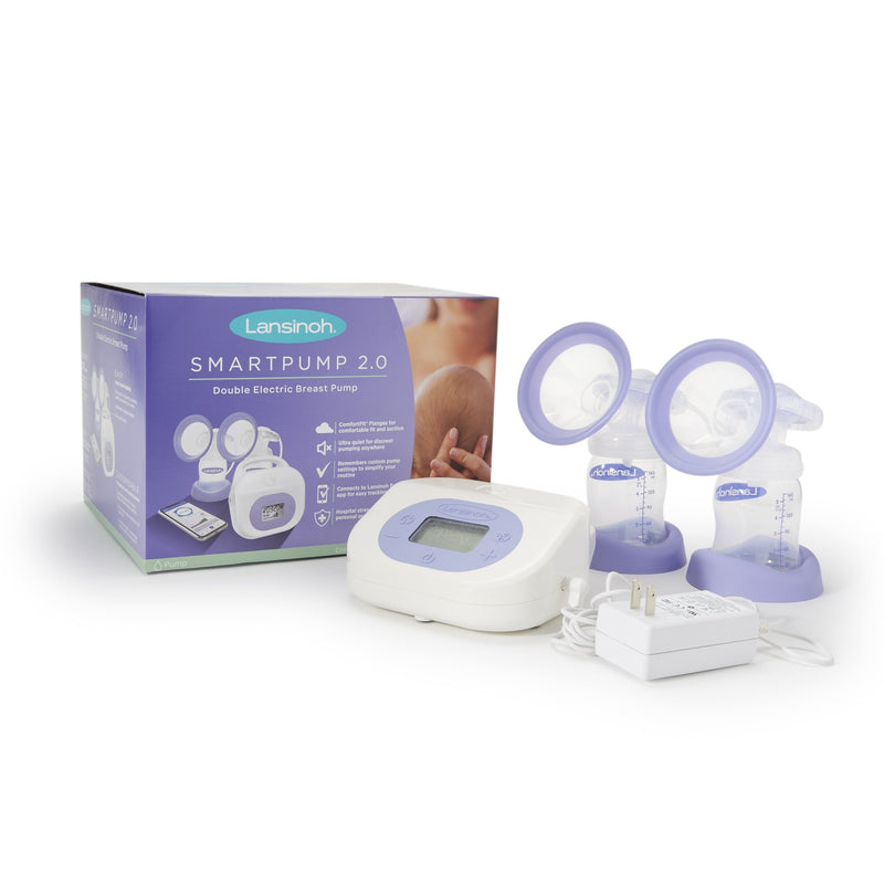 DOUBLE ELECTRIC BREAST PUMP KIT LANSINOH® SMARTPUMP™ 2.0, SOLD AS 1/CASE, EMERSON 53250