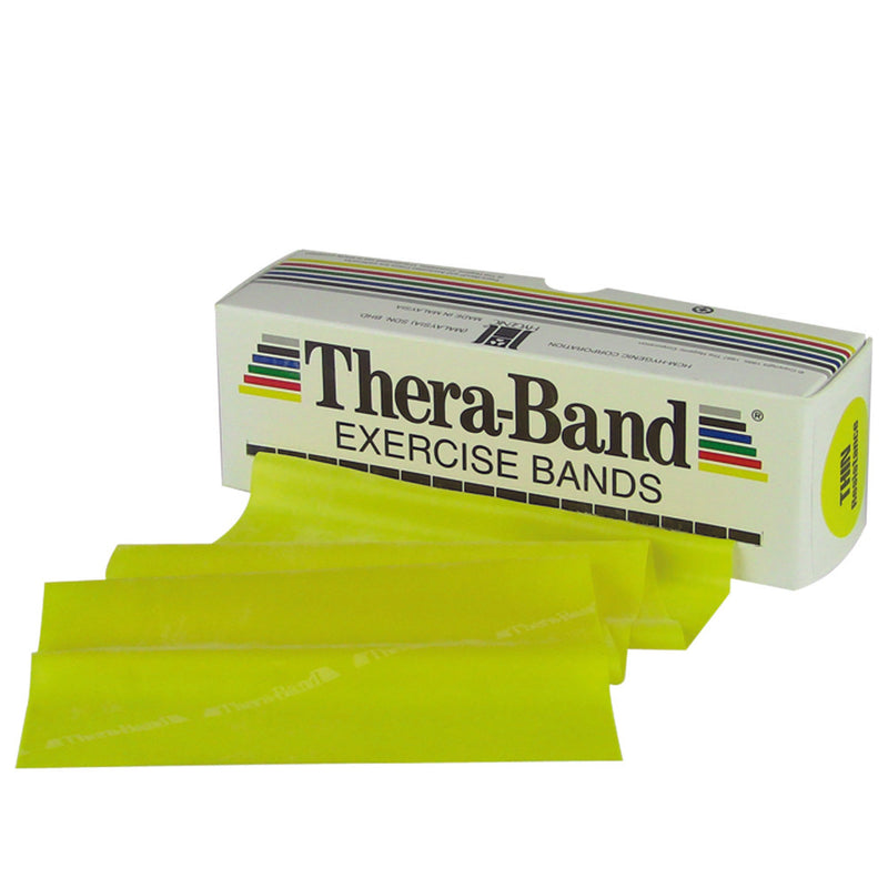 Theraband® Exercise Resistance Band, Yellow, 5 Inch X 6 Yard, X-Light Resistance, Sold As 1/Each Fabrication 10-1000