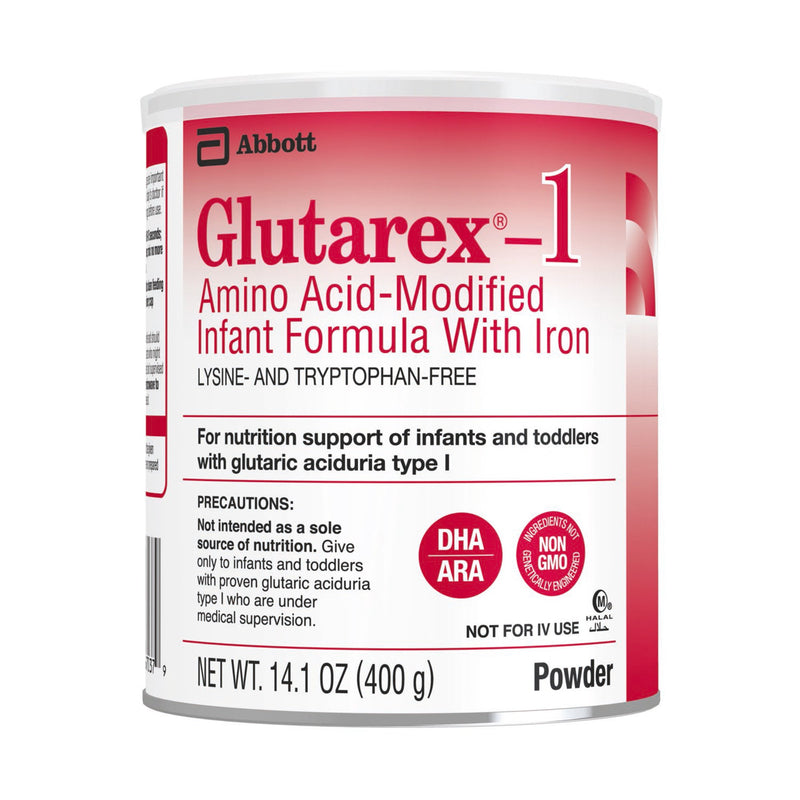Glutarex®-1 Amino Acid-Modified Infant Formula With Iron, 14.1 Oz. Can, Sold As 6/Case Abbott 67036
