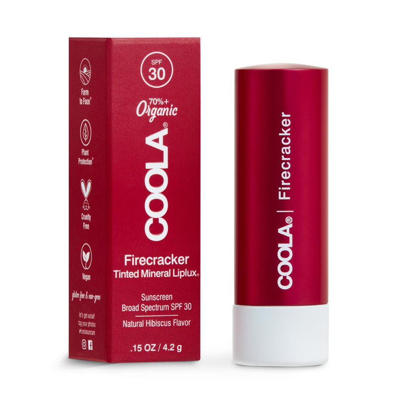 Tinted Lip Balm With Sunscreen Mineral Liplux® 0.15 Oz. Tube, Sold As 1/Each Coola Cl10256
