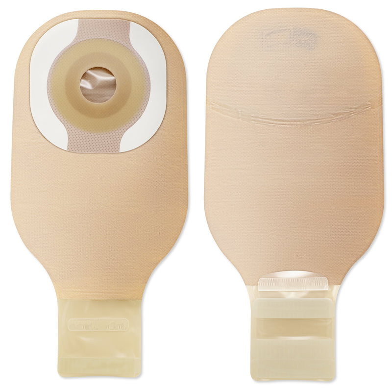 Premier™ One-Piece Drainable Beige Filtered Ostomy Pouch, 12 Inch Length, 1 Inch Stoma, Sold As 5/Box Hollister 8992