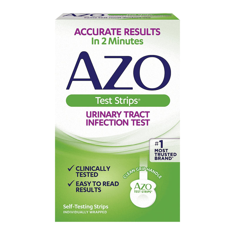 Azo Test Strips® Urinary Tract Infection Detection Home Device Urinalysis Test Kit, Sold As 1/Box I 78765103267