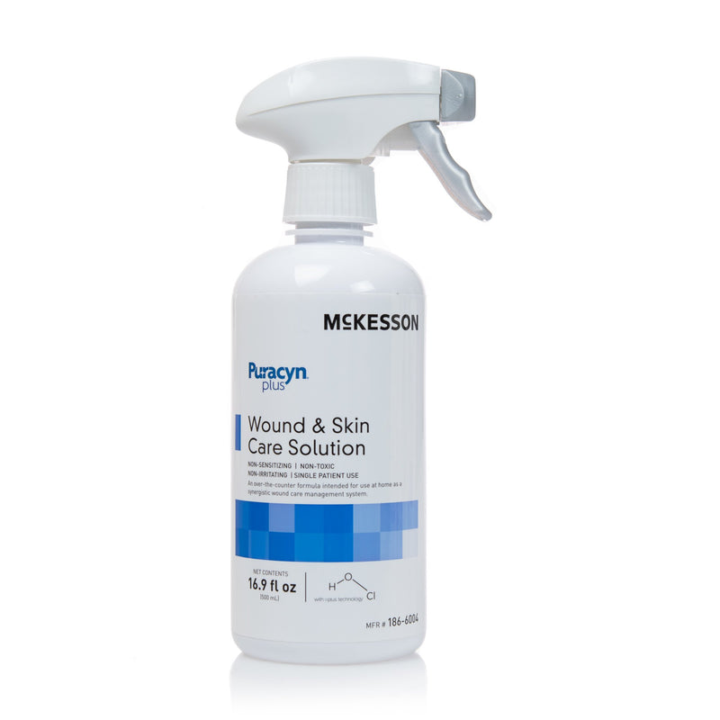 Mckesson Puracyn® Plus Wound Irrigation Solution, 16.9 Oz. Spray Bottle, Sold As 1/Each Mckesson 186-6004