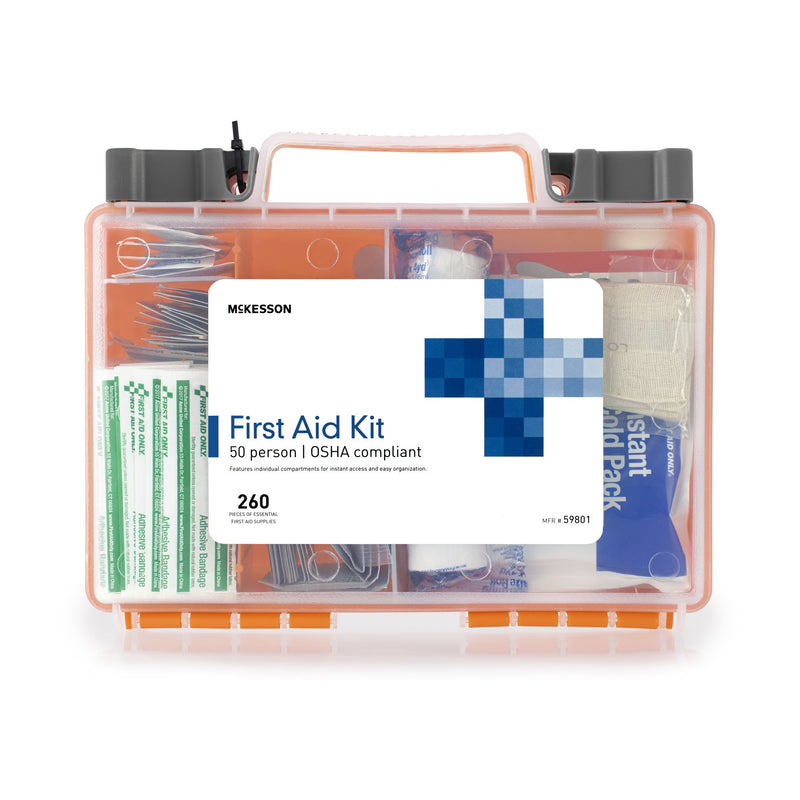 Mckesson 50-Person First Aid Kit, Sold As 1/Kit Mckesson 59801
