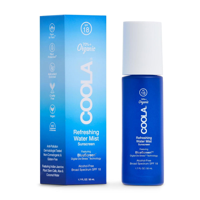 Coola® Refreshing Water Mist Spf 18 Sunscreen, 1.7 Oz., Sold As 24/Case Coola Cl10032