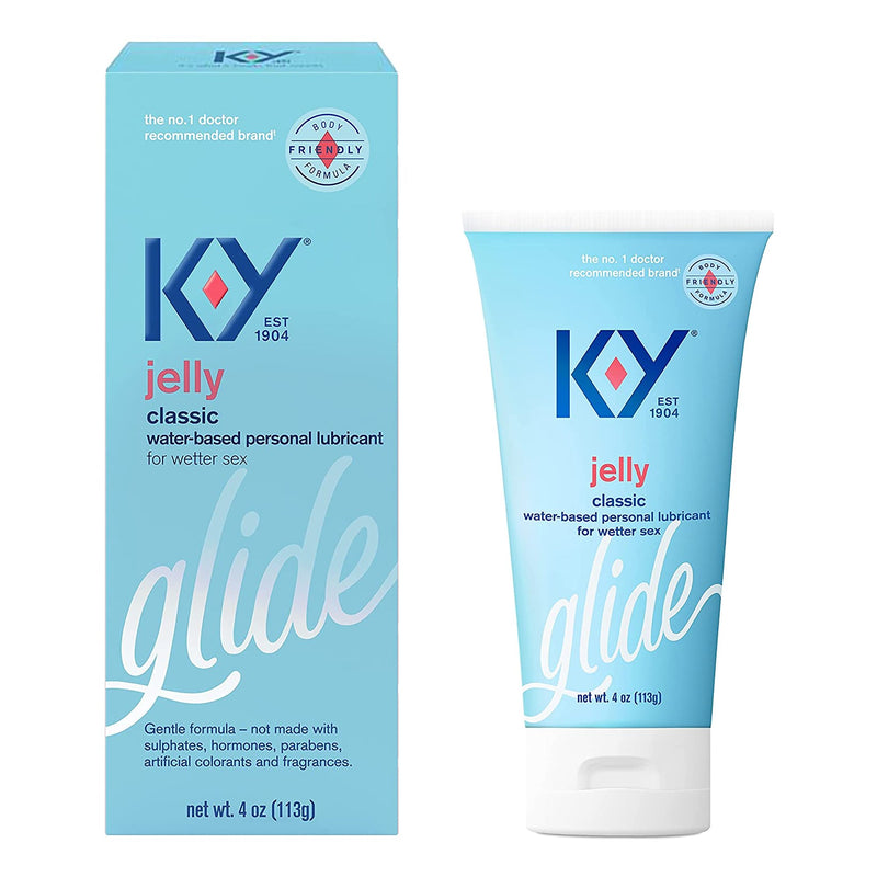 K-Y® Glide Personal Lubricant, 4-Ounce Tube, Sold As 1/Each Reckitt 67981008912