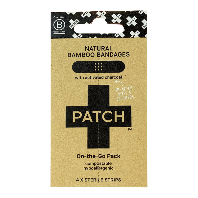 Patch™ On The Go Pack Adhesive Strip With Charcoal, 3/4 X 3 Inch, Sold As 400/Case Nutricare Patacotgct