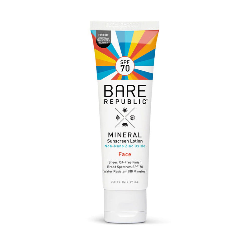 Sunscreen Bare Republic® Mineral Spf 70 Lotion 2 Oz. Tube, Sold As 1/Each Coola Br10114