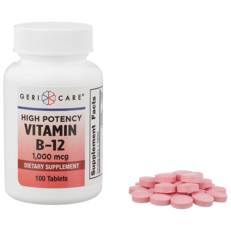 Geri-Care® Vitamin B-12 Supplement, Sold As 12/Case Geri-Care 896-01-Gcp