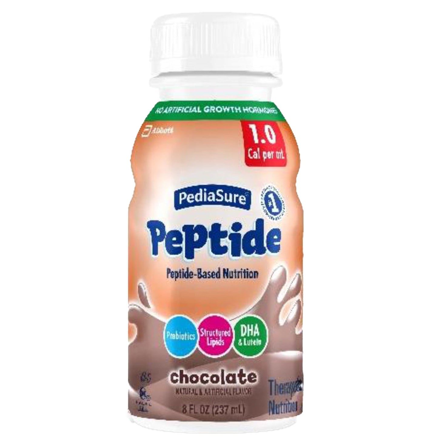 Pediasure Peptide 1.0 Cal, 8 Oz. Bottle, Sold As 24/Case Abbott 67073