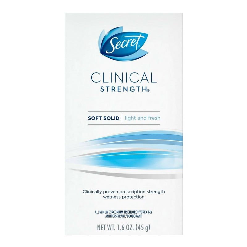 Deodorant, Secret Soft Solid Clinical Strength 1.6Oz, Sold As 1/Each Procter 03700009615