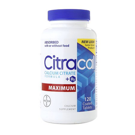 Citracal® Max Calcium / Vitamin D Joint Health Supplement, Sold As 1/Bottle Bayer 01650053505