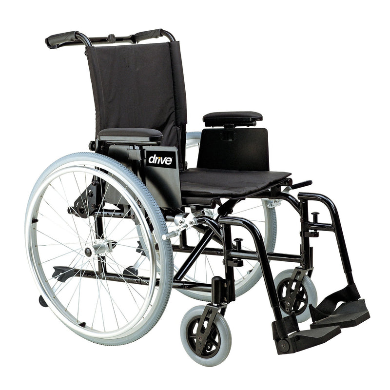 Drive™ Cougar Lightweight Wheelchair, 16 Inch Seat Width, Sold As 1/Each Drive Ak516Ada-Asf