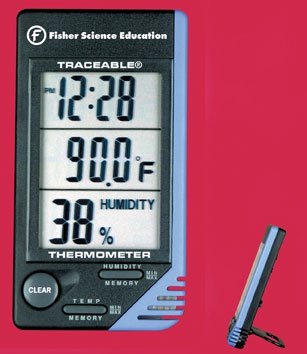 Fisher Science Education™ Hygrometer / Thermometer, Sold As 1/Each Fisher S66279