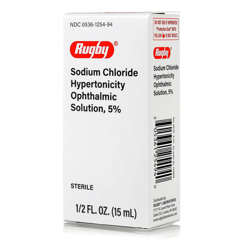 Rugby® Sodium Chloride Hypertonicity Agent, 15 Ml, Sold As 1/Each Major 00536125494
