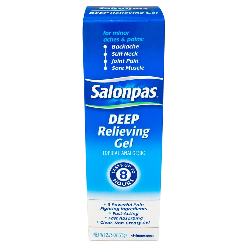 Salonpas® Camphor / Menthol / Methyl Salicylate Topical Pain Relief, Sold As 1/Each Emerson 34658190002