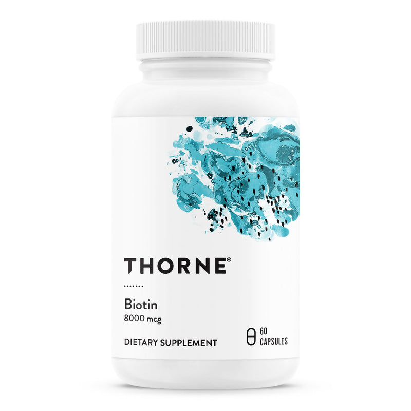 Supplement, Cap Biotin 8000Mcg(60/Bt 12Bt/Cs), Sold As 1/Bottle Thorne B118