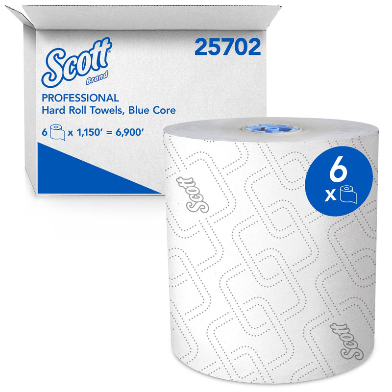Scott® Mod* Blue Paper Towel, Sold As 6/Case Kimberly 25702