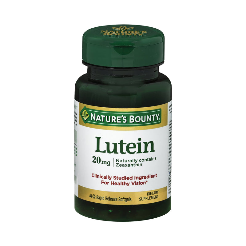 Nature'S Bounty® Lutein Eye Vitamin Supplement, Sold As 1/Each Us 74312049026