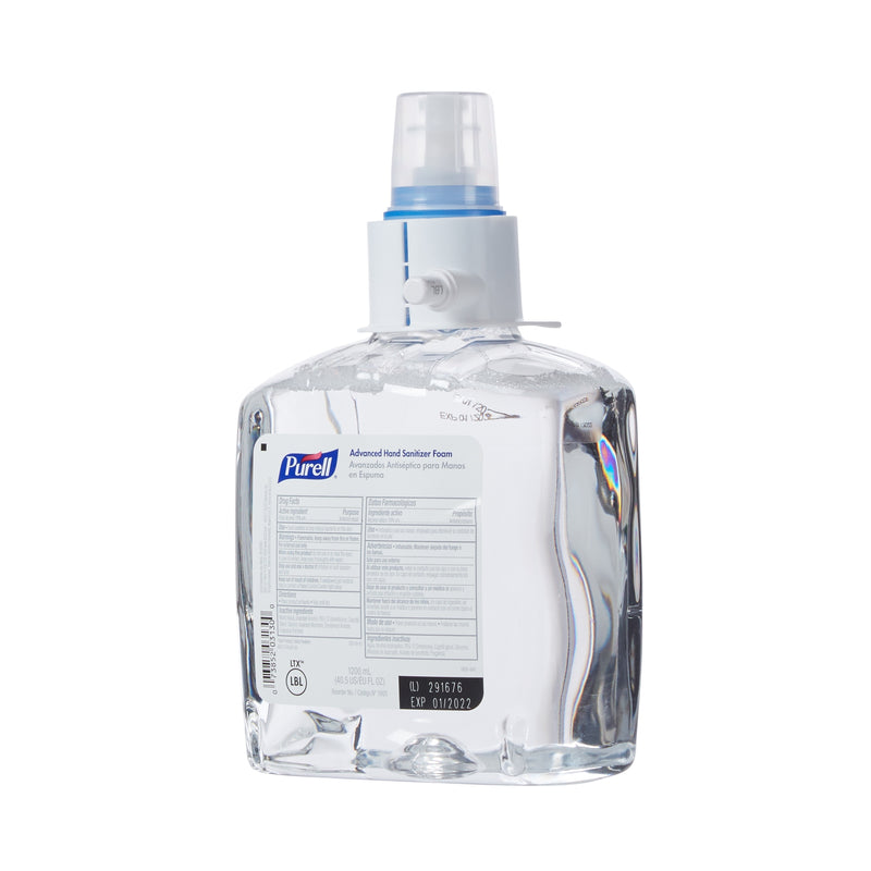 Purell Advanced Hand Sanitizer Foam, 70% Ethyl Alcohol, 1,200 Ml Refill Bottle, Sold As 1/Each Gojo 1905-02