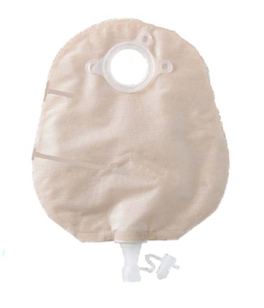 Natura® + Two-Piece Drainable Transparent Urostomy Pouch, 10 Inch Length, 1¾ Inch Flange, Sold As 10/Box Convatec 413437