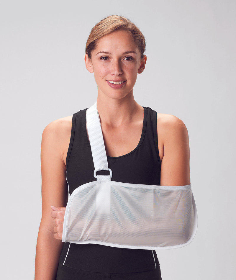 Chieftain™ Unisex White Tietex Mesh Arm Sling, Extra Large, Sold As 12/Case Djo 79-84178