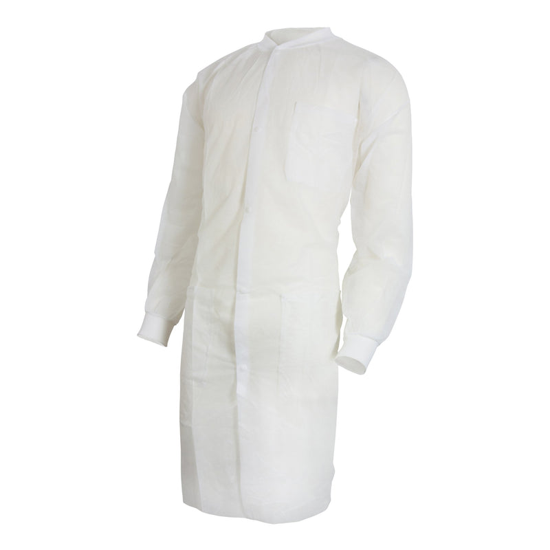 Mckesson Lab Coat, Large / X-Large, White, Sold As 30/Case Mckesson 34381200